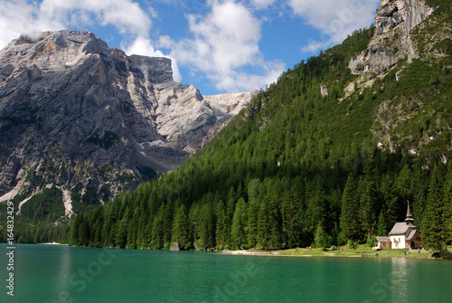 Lago Di Braies Pragser Wildsee South Tyrol Dolomites Italy