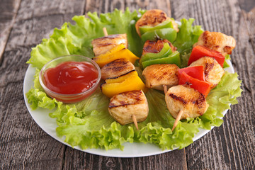 grilled chicken,barbecue