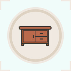 Kitchen counter color icon