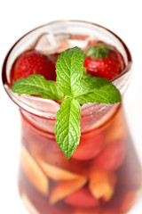 pitcher of spanish sangria