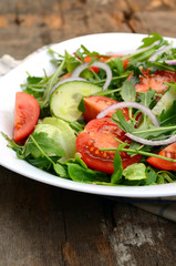 fresh vegetable salad