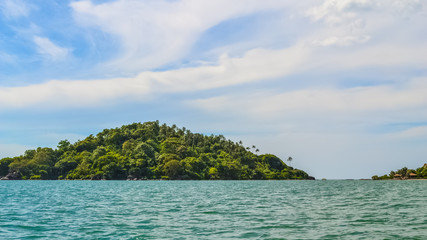 Fototapeta premium Beautiful Blue Waters of South Goa, India