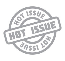 Hot Issue rubber stamp. Grunge design with dust scratches. Effects can be easily removed for a clean, crisp look. Color is easily changed.