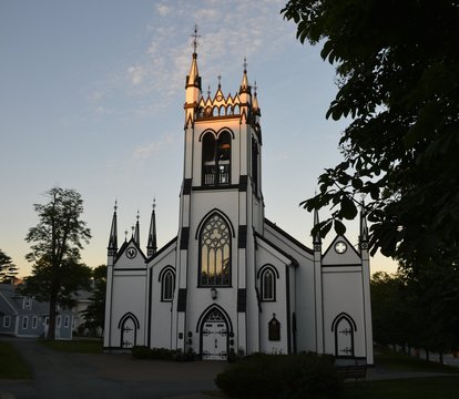 St. John's Anglican Church at Lunenburg, Nova Scotia