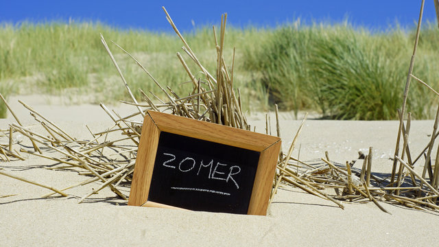 Summer writen in Dutch