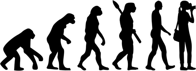 Female Photographer evolution