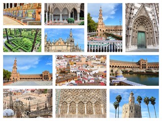Seville collage