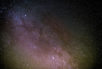  sky with many stars and Milky WaY