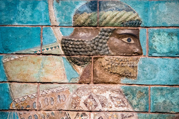 Ancient Babylonia and Assyria bas relief