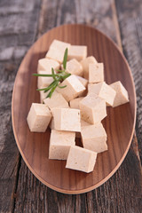 raw tofu