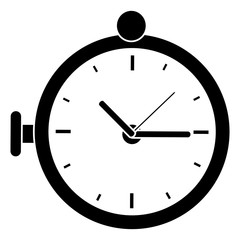 retro Pocket Watch icon vector illustration design