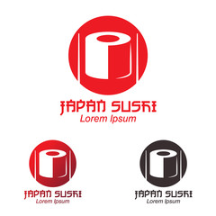 Japan food vector logo design