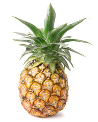 Fototapeta premium Pineapple isolated on white background.