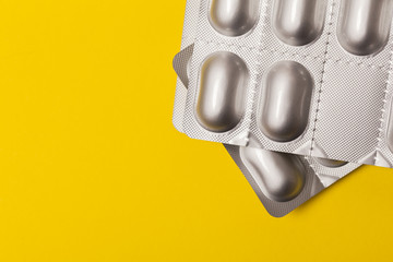 Blister drug pack of medical tablets