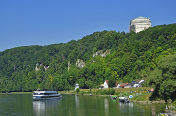 Befreiungshalle &uuml;ber der Donau, Kelheim