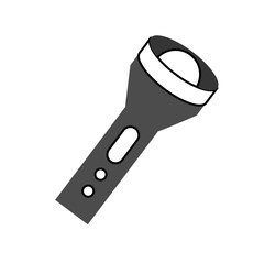 flash lantern isolated icon vector illustration design