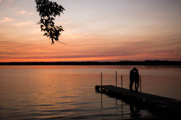 Couple at Sunset