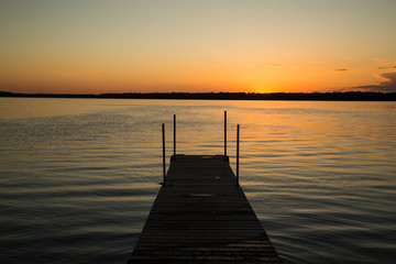 Dock at Sunset