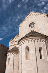 Fototapeta na wymiar chevet de la cathédrale de Trogir en Croatie