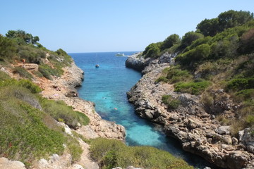 Crique rocheuse Palma de Majorque