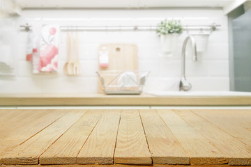 Wood table top texture shabby background Patterned surface In the kitchen room interior , can be used for display or montage anything your products