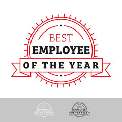 Employee of the Year vintage sign