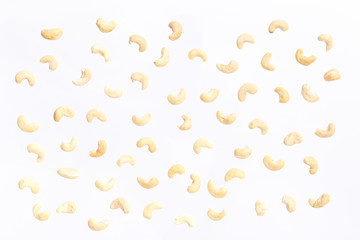 Composition of nuts pattern - cashews - 164869010