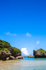 Naklejka premium 沖縄の海