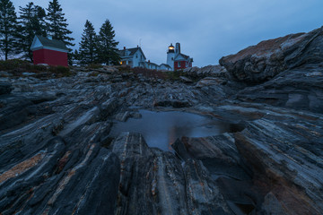 Pemaquid Light Before Dawn