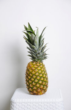 Pineapple on a light background