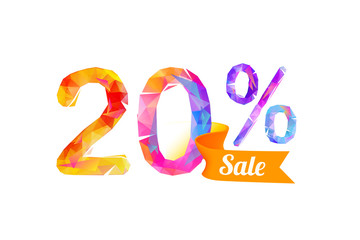 20 (twenty) percents sale