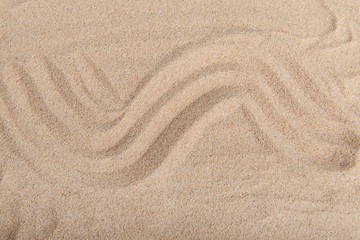 Fototapeta na wymiar background clean sand photo macro
