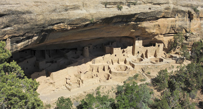 A View of Cliff Palace, Mesa Verde National Park