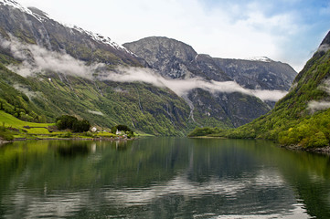 Naklejka na ściany i meble Norway fjord