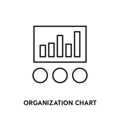 Organization Chart Vector Icon