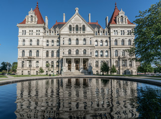 Fototapeta na wymiar New York State Capitol Building