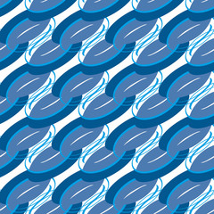 Fototapeta premium Water drops as seamless decor pattern