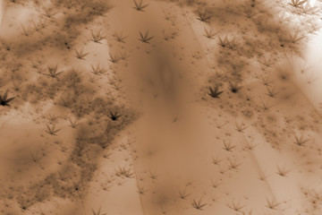 Fractal art background for creative design. Abstract fractal. Decoration for wallpaper desktop, poster, cover booklet, card. Psychedelic. Print for clothes, t-shirt. Magic graphics..