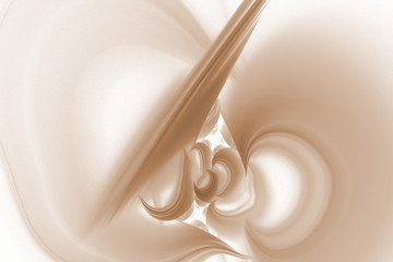 Fractal art background for creative design. Abstract fractal. Decoration for wallpaper desktop, poster, cover booklet, card. Psychedelic. Print for clothes, t-shirt. Magic graphics..