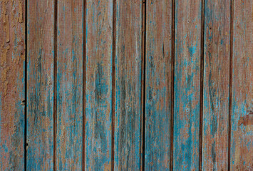 Fototapeta na wymiar Peeled shaped background texture. An old shabby wall with peeling. Abstract wallpaper. Perfect texture for the interior exterior any possible industrial grunge vintage hipster background.