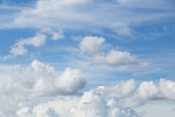 Clouds in the blue sky