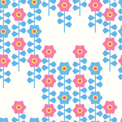 Abstract  flower pattern.