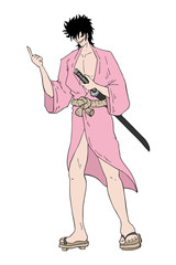 samurai illustration