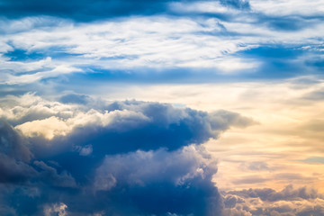 Dramatic Cloudscape Area for Background