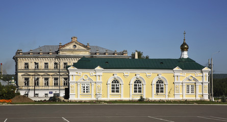 Alekseevskaya (Holy Alexey) church in Kungur. Perm Krai. Russia