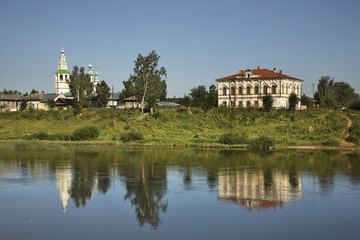 Fototapeta premium Church of the Transfiguration in Kungur. Perm Krai. Russia