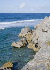 Fototapeta premium Falaises sur la mer
