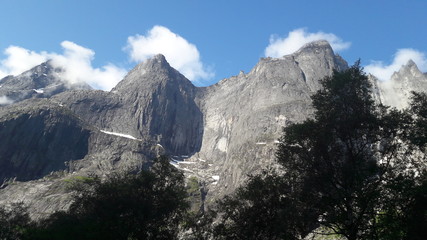 Beautiful mountains landscape