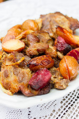 delicious roasted pork