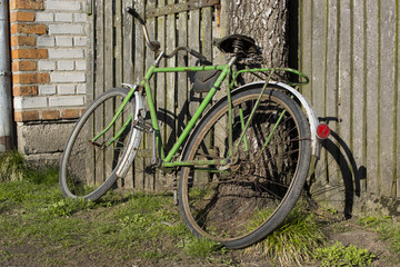 stary rower - obrazy, fototapety, plakaty